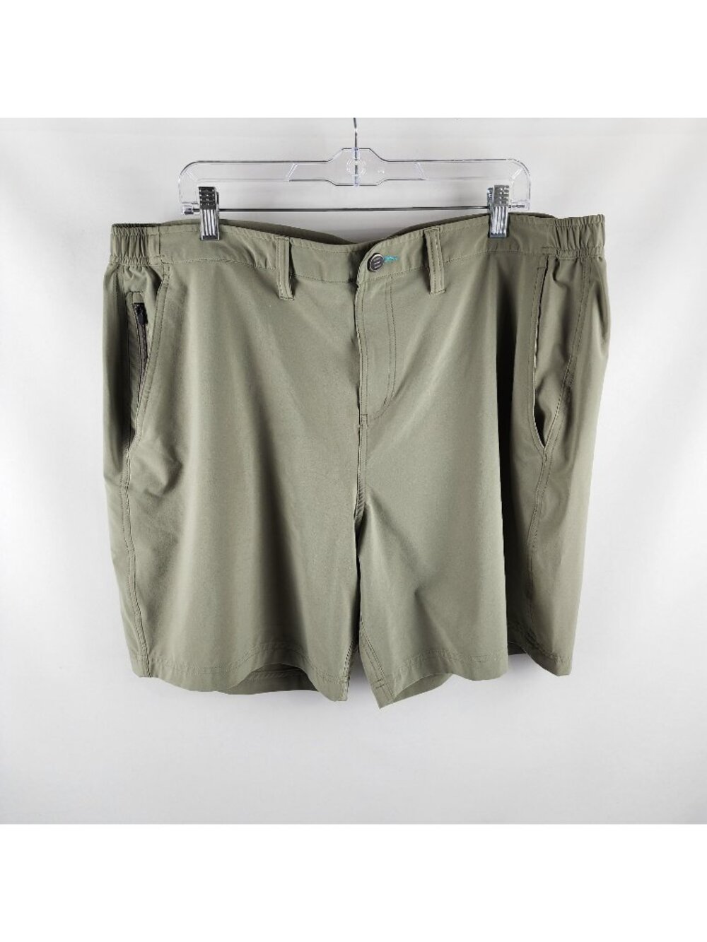 Free Fly Shorts Mens 3XL Green Hybrid Performance Shorts